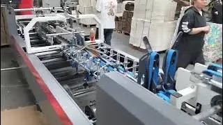 compact folder gluer machine
