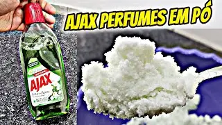 COMO FAZER AJAX PERFUMES EM P&Oacute; CASEIRO COM APENAS 2 INGREDIENTES SUPER F&Aacute;CIL E ECONOMICO/ AJAX