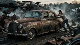 Asmr Car Restoration! Full Restoration of a Rolls - Royce From Total Disrepair To Looking new