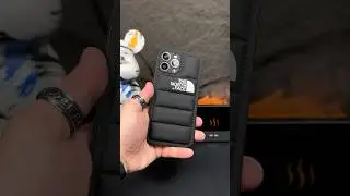 New North face puffer jacket iphone case, this winter is no longer cold!#iphonecase #casefeely