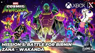 Marvel Cosmic Invasion - Mission 5: Battle for Birnin Zana - Wakanda- (XBoxSeriesX) - No Commentary