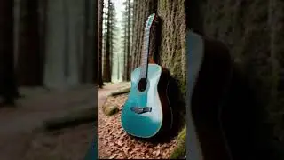 Forest Guitar #collab #capybara #guitar #forestscape