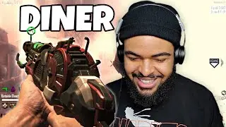 DINER SURVIVAL MAP!!! NIGHT TIME • RAY GUN MK II • BANK • JET GUN • 11 PERKS (BO2 PLUTONIUM ZOMBIES)