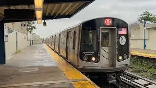 IND Rockaway Line: (S) Trains End/Begin Service with (A) Trains @ Broad Channel (R46, R179, R211A)