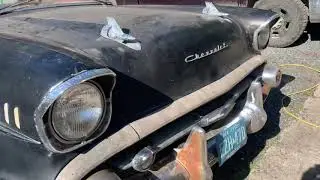 1957 Chevy Bel Air walk around and start up!