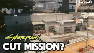 Weird Abandoned Building in Santo Domingo &bull; Cyberpunk 2077
