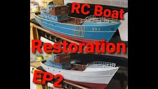 RC Boat Restoration Project ep2