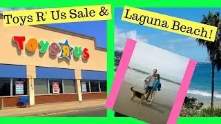 Toy's R' Us Liquidation Sale then Laguna Beach!