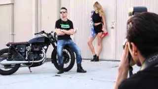 Behind the Scenes with Nicky Hayden for #DRIVEm7