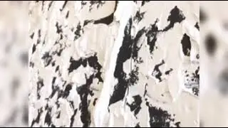 Duvar Boyama yıkık duvar görüntüsü rölyef pasta ile