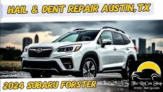 Subaru Forester Sharp Door Dent Removed | PDR in Cedar Park (Hail Help for Round Rock & Georgetown)