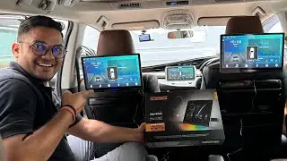 14inch Car Headrest Screen Maxxlink || Car Android Headrest Screen || Innova Crysta Headrest Screen 