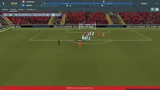 Minha primeira partida no FM19 - Liverpool x Napoli