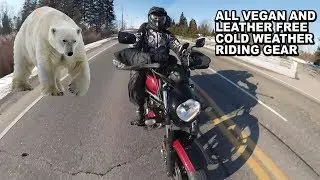 Веганская зимняя мотоциклетная экипировка