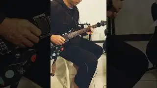 F major pentatonic loop idea and jam practice on Ibanez S470 with Zoom MS50G plus #2 shorts
