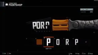 PornHub paintjob on knife [Black Ops 3]
