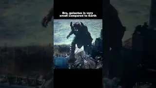 Size of galactus compared to Earth.... #shorts