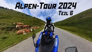 Finale am Penser Joch | Alpen-Tour 2024 #6 #motovlog #yamahar7
