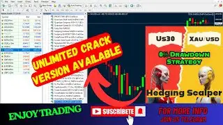 Hedging Scalper MT4 | US30 & XAUUSD Auto Trading System | No DLL | Best Forex EA 2026|