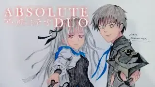 Drawing Tooru kokonoe & Julie sigtuna (Absolute duo)