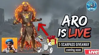 🔴 ScarFall 2.0 LIVE — SCARPASS GIVEAWAY ON 100 SUBSCRIBE PAR WITH BEST GAMEPLAY