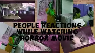 People reactions while watching horrer movie || Kaboom Phantom ||