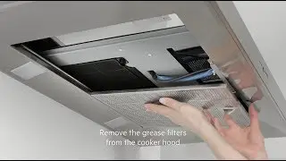 How to change your AEG cooker hood filter - Carbon filter