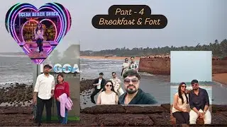 Goa New Year Trip – Final Part 🌴 | Beach, Pool & Sinquerim Fort Visit