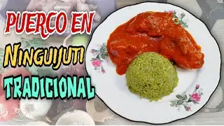 Puerco en Ninguijuti/ Receta Zoque de Chiapas Estilo Armando guisos 