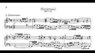 Bach: French Overture, BWV 831 (Sokolov)
