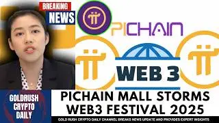 BREAKING: PI NETWORK TAKES OVER WEB3 FESTIVAL!🤯PiChainMall SHOWS THE WORLD THE FUTURE OF E-COMMERCE🔥