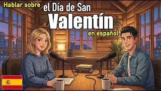 How to Talk About Valentine's Day in Spanish | Daily Spanish Conversation Practice