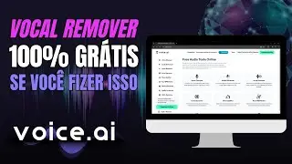 🎤 Separe Vocais e Instrumentais com Voice.ai – Grátis com Connect.ai! 🎶