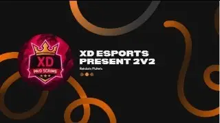 *XD PRESENTS 🎁 *2⚔️2 RANDOM PICKER🏆MATCH TYPE - 2 vs 2⚔TOTAL SLOTS -8ENTRY-80PP-500