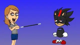 Classic Gina Turns Shadow The Hedgehog Into A PNG Image/Grounded