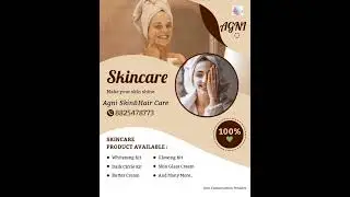 Agni skin care beauty products 100% organic.no side effects 😁