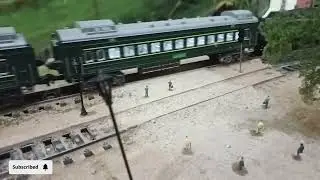 Amazing Fast Railway Model Train | Pakistan Mini Railroad Train 