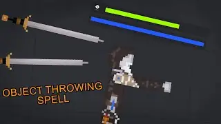Object throwing spell (Gravity manipulation) | Random Spells Update