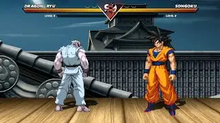 DRAGON RYU vs GOKU - High Level Awesome Fight!