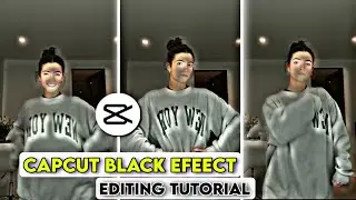 TikTok New Trending Black Effect Video Editing In Capcut || HDR Black Effect Editing Capcut