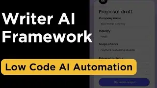 How to Build Stock Analysis App with Writer AI Framework