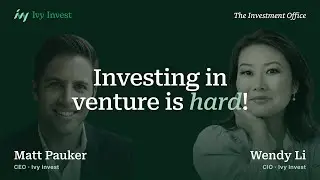The Investment Office E10: Investing in Venture is Hard!