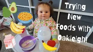 Trying New Foods With Oakleigh! 