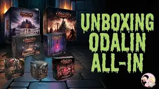 Unboxing Odalin Dungeons of Doom All-In Painted + Sundrop | Jake & Cierra React