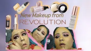 FIRST IMPRESSIONS ON NEW REVOLUTION MAKEUP | FACE MAKEUP
