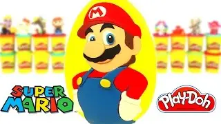 Süper Mario Sürpriz Yumurta Dev Oyun Hamuru Play Doh - Cicibiciler Emoji Num Noms