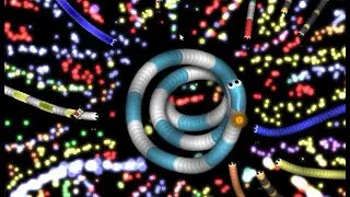 bots de colores en slither.io