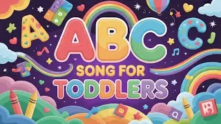 ABC Song for Toddlers 🎵 | Gentle Alphabet Song for Early English Learning