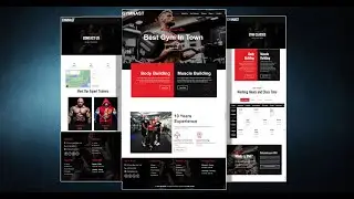 Step-by-Step: Creating a Professional Gym Website using HTML & CSS
