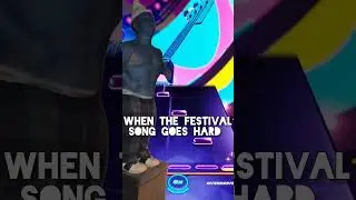 when the festival song goes hard! #fortnite #festival #gaming